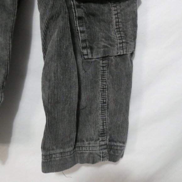 WOODLAND RUGGED WEAR | size 3 | Grey Corduroy Cotton Cargo Pants - Picture 9 of 16